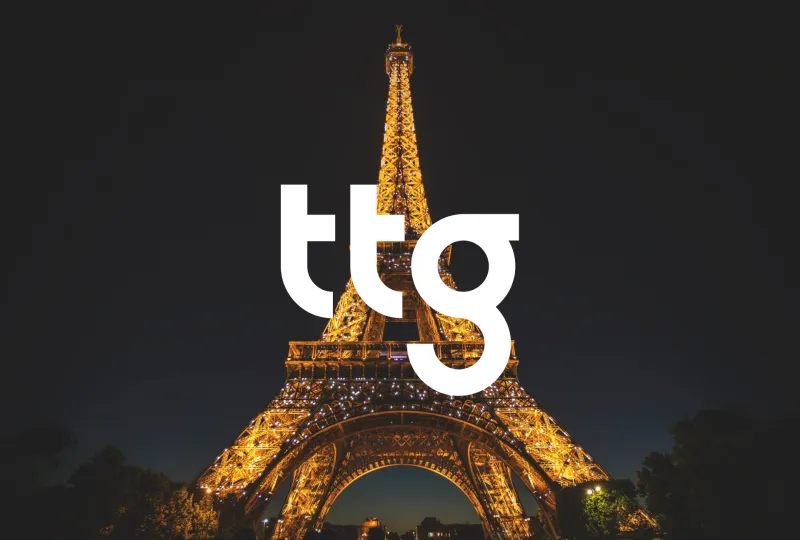 ttg logo Eiffel tower