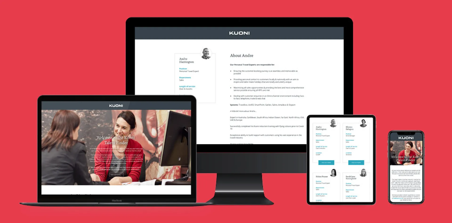 Kuoni Talent Finder