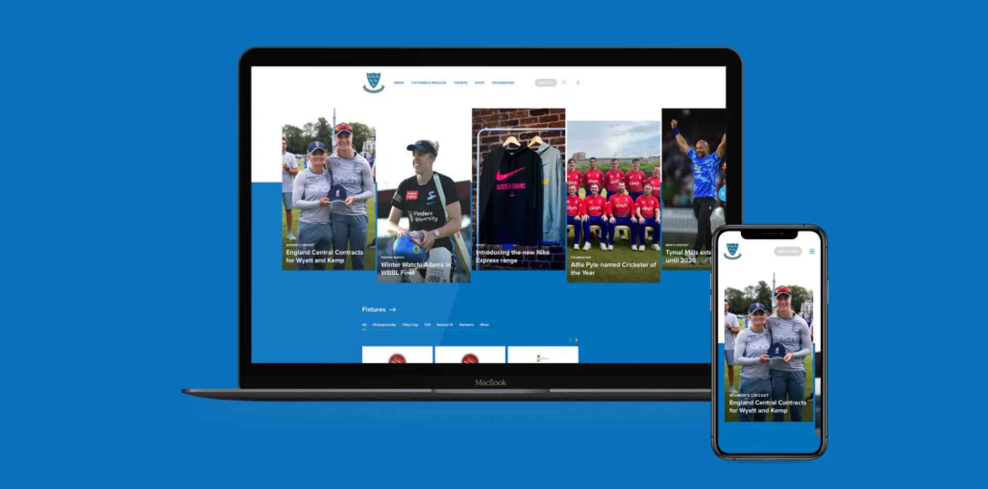 Sussex Cricket New Website