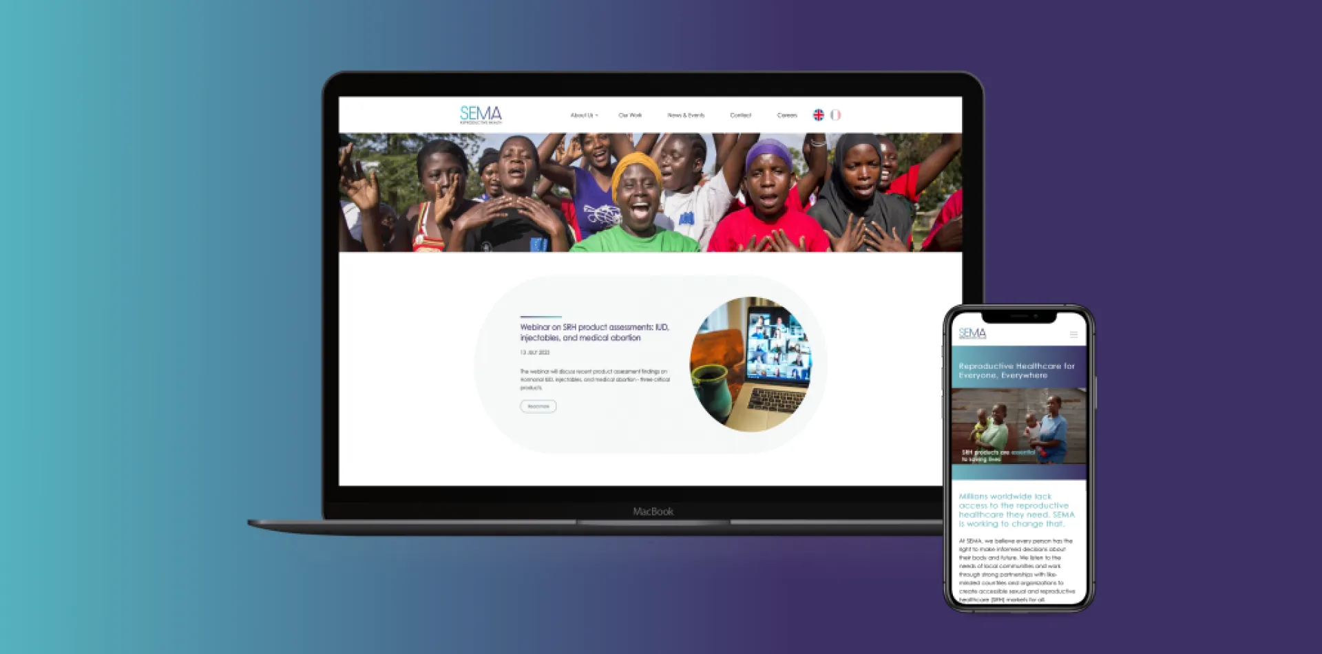 SEMA Reproductive Health Website