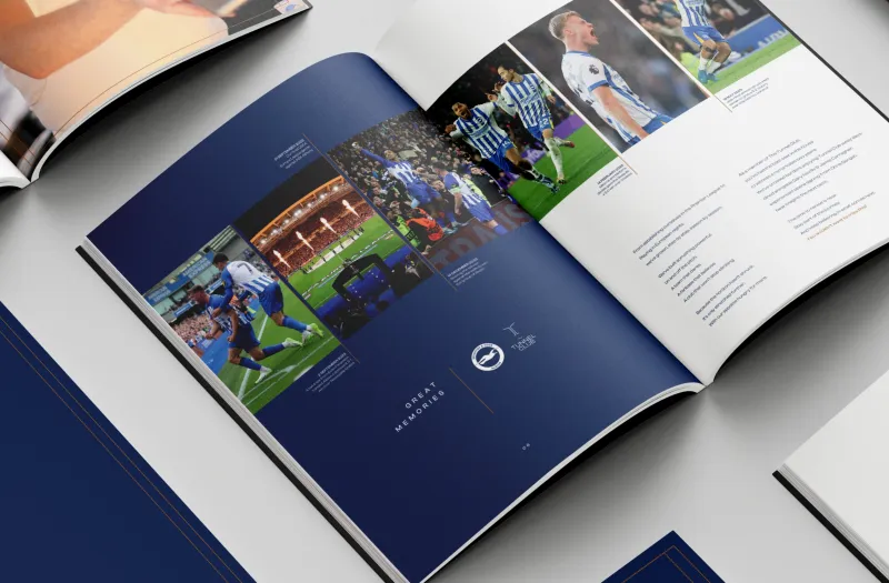 brighton & hove albion tunnel club brochure