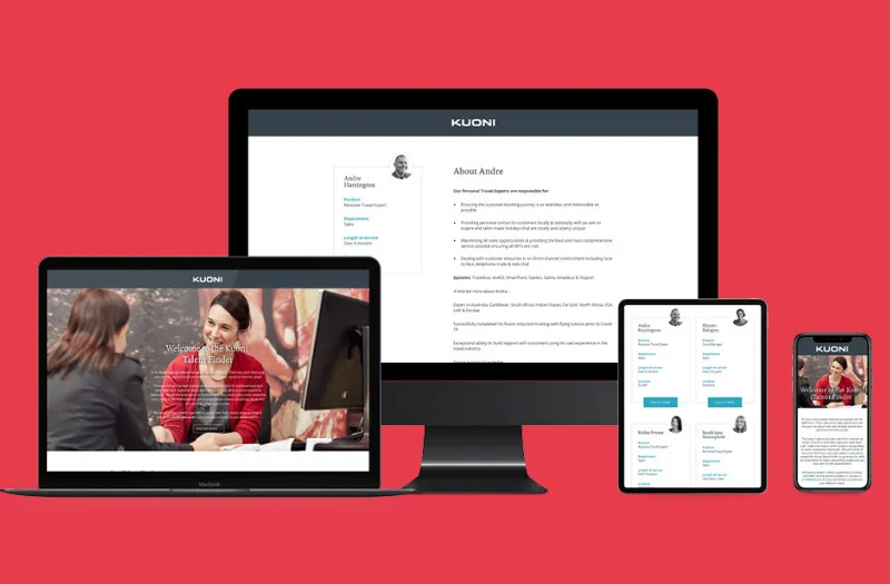 Kuoni Talent Finder