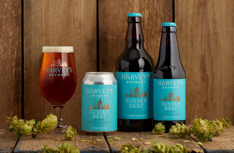 Harvey's new website