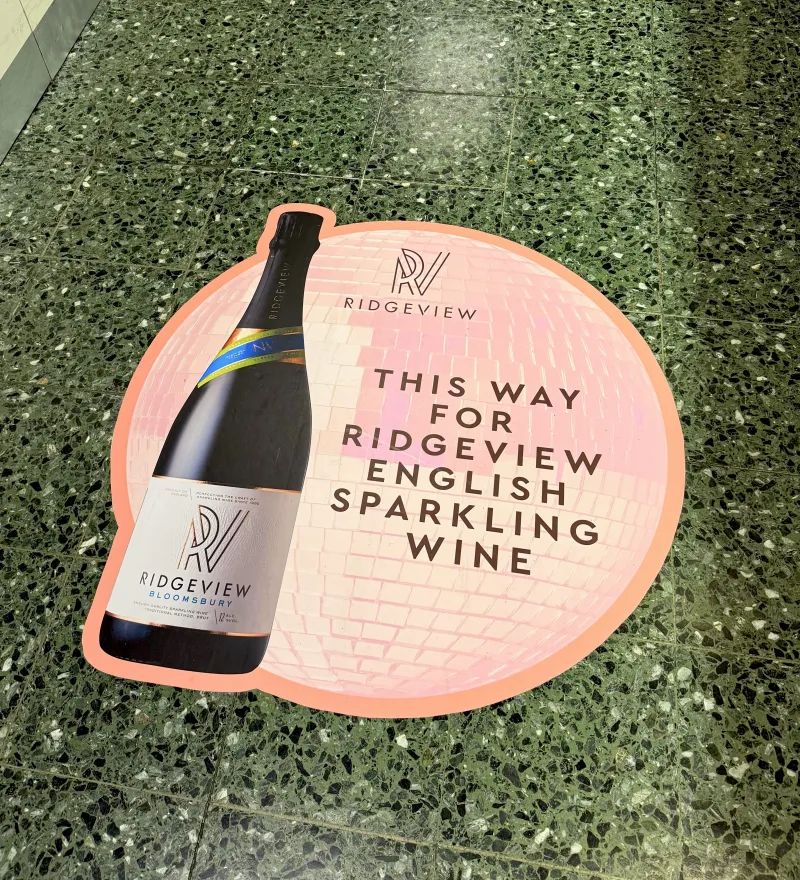ridgeview floor sticker