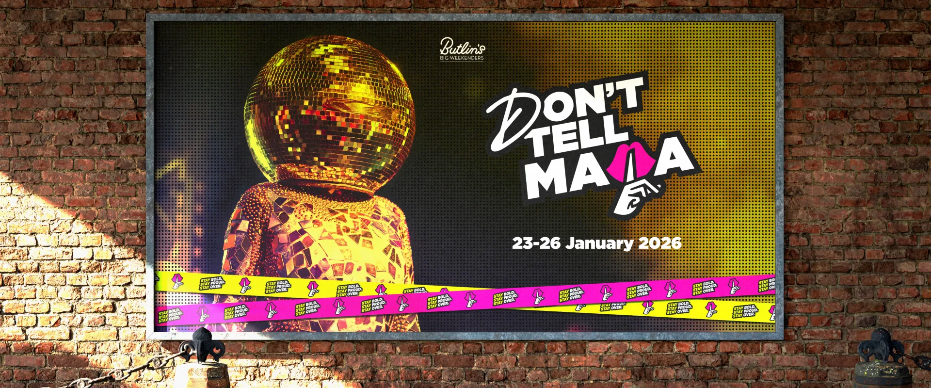 dont tell mama mock-up billboard