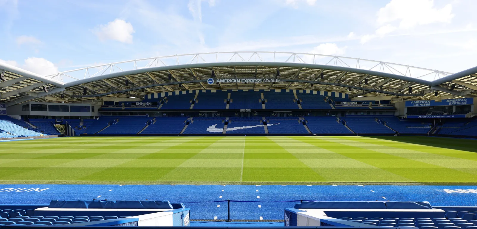 tunnel club bhafc pitch